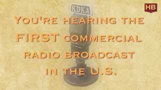 Nov 2 1920 First Commercial Radio Broadcast in the US [upl. by Kristen771]