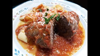 Making Beautiful Italian Braciole in Delicious Tomato Sauce [upl. by Cloots]