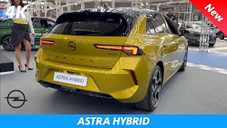 Opel Astra Ultimate 2022  FULL Review in 4K  Exterior  Interior 16 l Turbo 180 HP HYBRID [upl. by Zelikow]