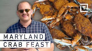 Maryland’s Beloved Chesapeake Bay Crabs  FoodGroups [upl. by Nnylidnarb]