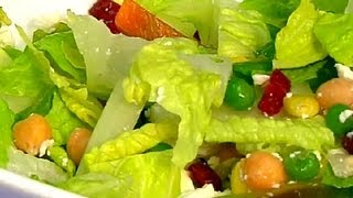 Romaine Lettuce Salad  Healthy Salad Recipes [upl. by Jaquenette449]