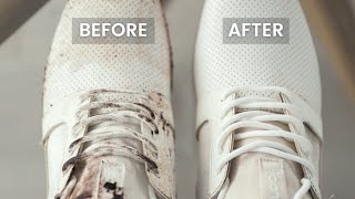 How To Clean White Sneakers [upl. by Lynne]