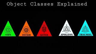 SCP Object Classes Explained [upl. by Holmen]