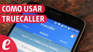 Como usar Truecaller para evitar llamadas molestas español [upl. by Atalanti]