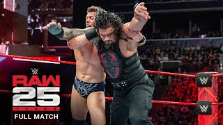 FULL MATCH  Roman Reigns vs The Miz – Intercontinental Title Match Raw January 22 2018 [upl. by Hindorff107]