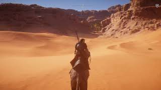 Assassins Creed Origins Ray of Hope Papyri Puzzle Location Qattara Depression [upl. by Harvey]