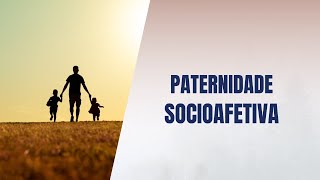 Paternidade socioafetiva [upl. by Otreblanauj]