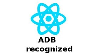 react native adb is not recognized as an internal or external command [upl. by Schuman]