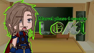 Marvel Phase 4 react to Loki  Loki  Marvel [upl. by Ikram421]