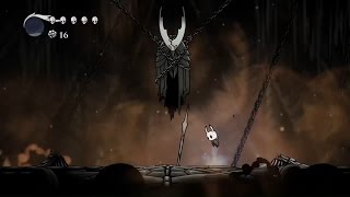 The Hollow Knight Boss Fight amp Ending [upl. by Anwahsat]