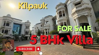 Beautiful 5 BHK villa for sale at Kilpauk [upl. by Heindrick319]