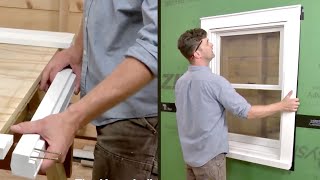 How to Install Exterior Window Trim [upl. by Schoenberg419]