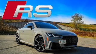 2018 Audi TTRS Review  Its QUICK VERY QUICK  DriveHub [upl. by Olrac]