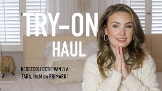 LEUKSTE KERST SHOPLOG OOIT  TRY ON HAUL [upl. by Htebaras]