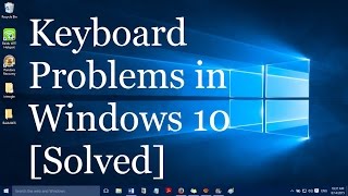 How to fix keyboard problems in windows 11 and 10 LaptopsDesktops [upl. by Elocim276]