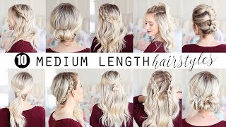 TEN Medium Length Hairstyles  Twist Me Pretty [upl. by Haleelahk329]