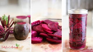 Lacto Fermented Beets  the EASIEST Way to Preserve Beets [upl. by Hasheem]