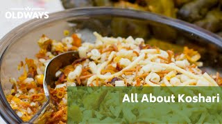 How to Order the Best Street Food—Koshari a Vegan Mediterranean Meal [upl. by Acinoda]