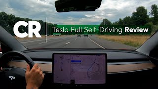 Tesla Full SelfDriving Review  Consumer Reports [upl. by Htrag]