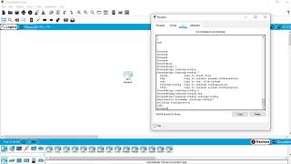 Save Config  Cisco Packet Tracer [upl. by Aicylla667]