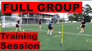 GROUP SOCCER TRAINING IDEAS  Joner Football [upl. by Dur]