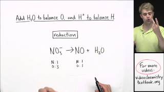 How to Balance Redox Equations in Acidic Solution [upl. by Ahsenrac]