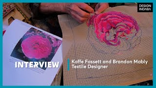 Kaffe Fassett and Brandon Mably Textile designers who paint with yarn [upl. by Namilus]