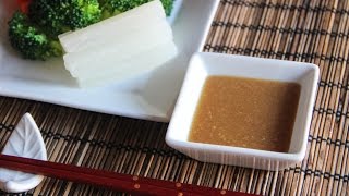 Miso Dressing Recipe  Japanese Cooking 101 [upl. by Bergwall184]