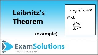 Leibnitzs Theorem  Example  ExamSolutions [upl. by Acila125]