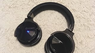 Cowin E7 wireless Bluetooth Headphones wMic Review [upl. by Atteragram201]