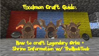 Pixelmon Craft Guide Orbs and Shrines w TheNoobToob [upl. by Tatia]