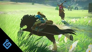 20 Minutes of Zelda Breath of the Wild Gameplay From The Nintendo Switch [upl. by Fitz]