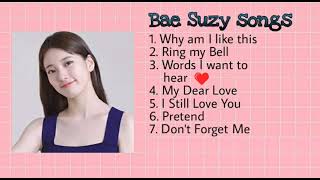 BAE SUZY SONGS PLAYLIST [upl. by Sredna]