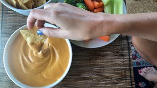 Cashew Queso The Best Vegan Cheese Sauce [upl. by Eenot]