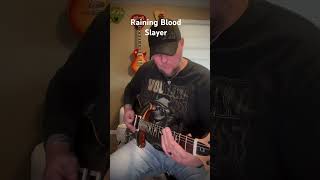 Raining Blood  Slayer guitar cover [upl. by Nogem]