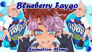 💙 BLUEBERRY FAYGO 💙 original animation meme [upl. by Laurens]