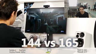 Tested Can You Tell the Difference Between 144 and 165hz [upl. by Eaves]