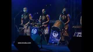 TE VAKA  KALEVE Live Polynesian drums and chants [upl. by Eimarrej]