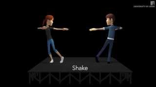 Physical theatre technique an introduction to etude The Slap [upl. by Ahsaeyt]