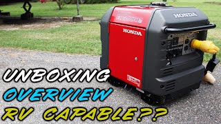 Honda EU3000is Generator UnboxingOverview Explained and RV Capable [upl. by Semmes]