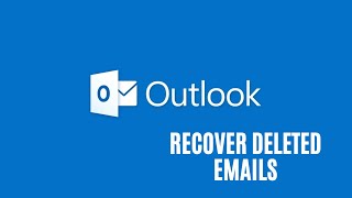 How to Recover Deleted Emails on Outlook 2021 [upl. by Inava121]