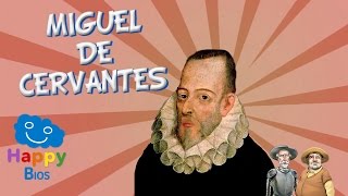 Miguel de Cervantes  Educational Bios for Kids [upl. by Millham211]