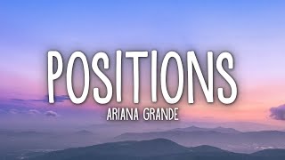 Ariana Grande  positions Lyrics [upl. by Lussier]