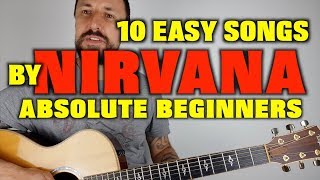 10 Easy Nirvana Songs For Beginners [upl. by Jerri216]