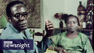 Robert Mugabes 1980 victory in Zimbabwe  Newsnight Archives 1980 [upl. by Ullund]