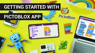 Getting Started with the PictoBlox App Android and iOS  Learn Graphical Programming on Mobile [upl. by Anam]