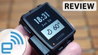 Pebble Steel smartwatch review  Engadget [upl. by Leahcimaj]