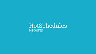 HotSchedules Reporting Dashboard [upl. by Tryck]