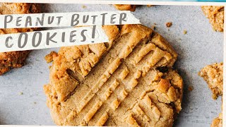 Easy Peanut Butter Cookies Recipe Youll Love [upl. by Ettelegna280]