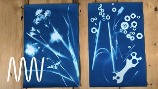 Cyanotype prints for beginners  National Museums Liverpool [upl. by Barrington]